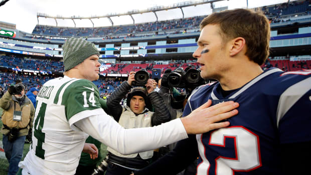 Sam Darnold Tom Brady 8:18